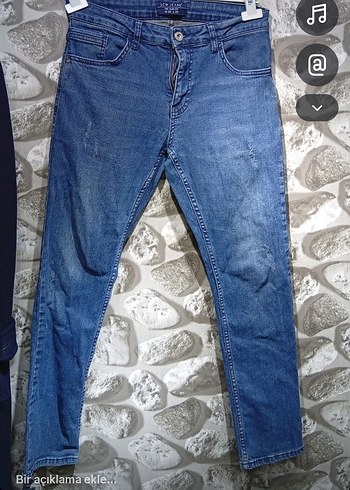 bat Mavi Denim Regular Fit Jean - Görsel 2