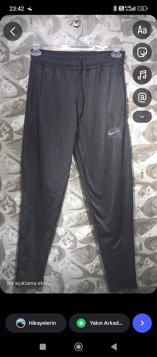 Gri Erkek Outdoor Rahat Kesim Eşofman - Görsel 2