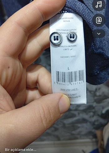 Gri Erkek Uzun Kollu Polo Tişört - Görsel 3