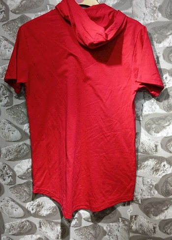 2K Kırmızı Kısa Kollu Street Wear Tişört