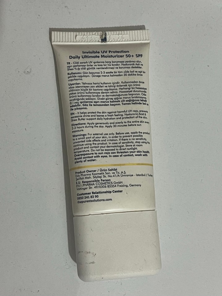 The Purest Solutions SPF 50 Güneş Kremi - Görsel 2