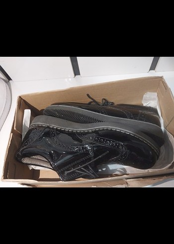 Parlak Siyah Erkek  çocuk Özel Gün Ayakkabısı - Görsel 6