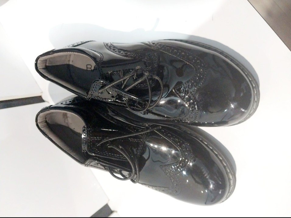 Parlak Siyah Erkek  çocuk Özel Gün Ayakkabısı - Görsel 5