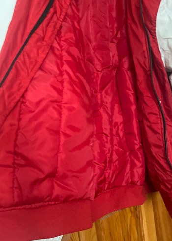 Nakışlı Kırmızı Beyzbol Ceketi - Görsel 5