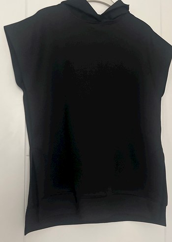 Yüksek Yakalı Siyah Kadın Kolsuz Yelek - Görsel 5