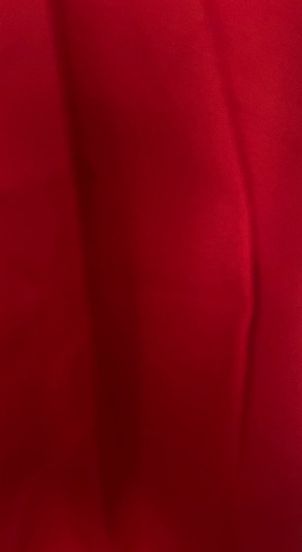 Kırmızı Düğmeli Kadın Kumaş Pantolon - Görsel 3