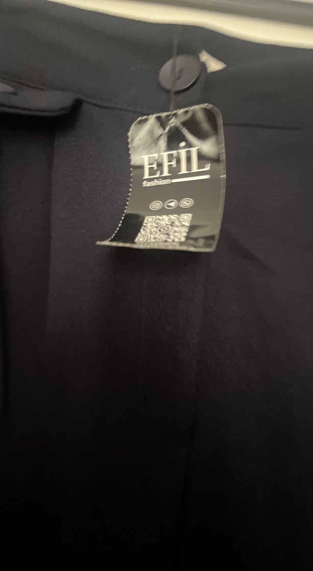 Siyah Kemerli Midi Kadın Kumaş Pantolon - Görsel 2