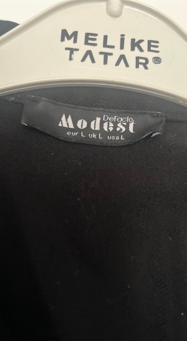 Siyah Düğmeli Kadın Denim Ceket - Görsel 2