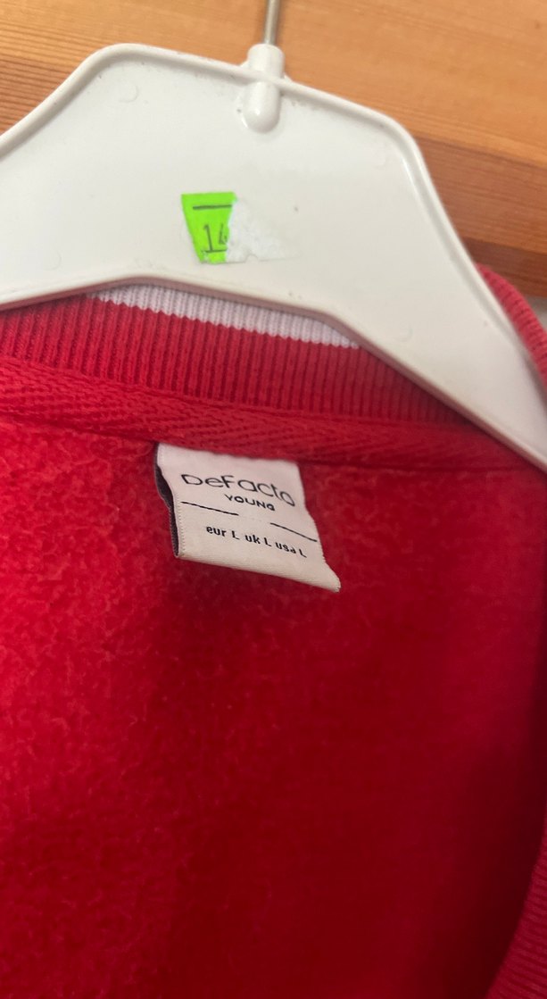 Düğmeli Kırmızı Midi Ceket - Görsel 2