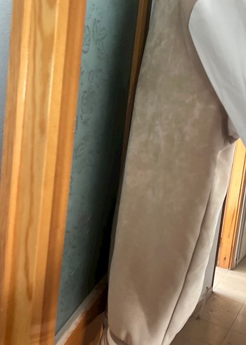 Bej Süet Düğmeli Casual Kadın Ceket - Görsel 11