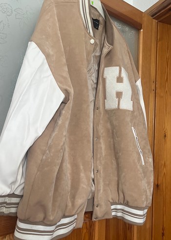 Bej Süet Düğmeli Casual Kadın Ceket - Görsel 12