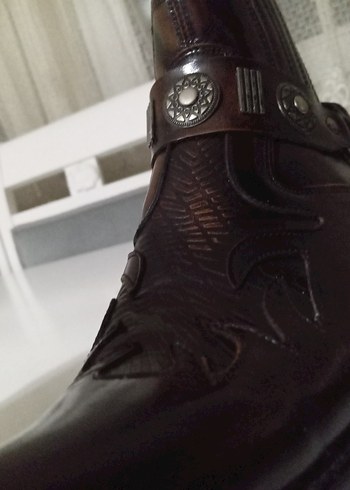 Kahverengi kovboy çizmesi - Görsel 3