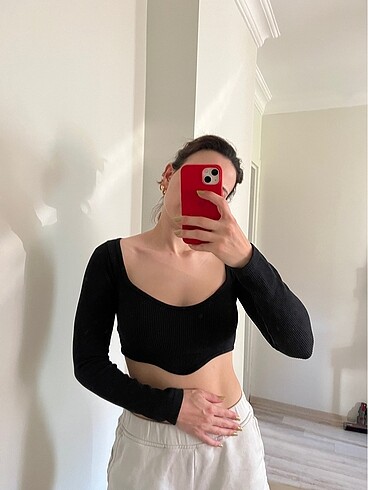 Zara esnek bluz