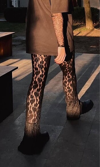 Zara dantel pantolon