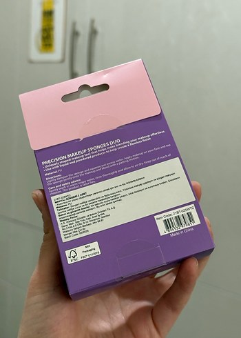 Pastel Mor Makyaj Süngeri - Görsel 2