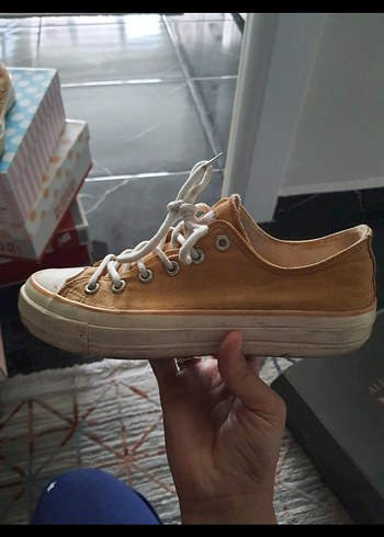 Bej Kadın Günlük Sneakers