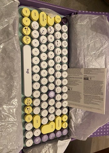 Logitech Pop Keys Çok Renkli Mekanik Klavye - Görsel 2