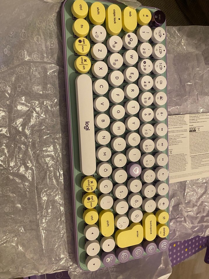 Logitech Pop Keys Çok Renkli Mekanik Klavye - Görsel 4