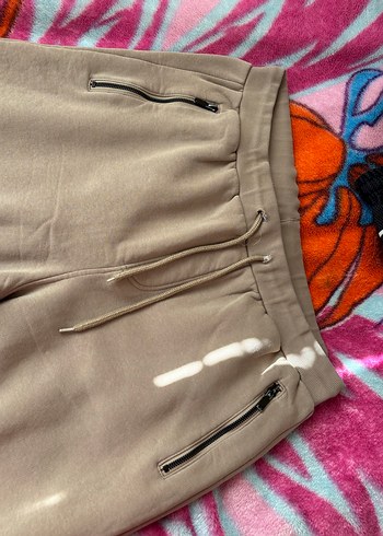 Unisex Bej Renkli Kışlık Eşofman - Görsel 2