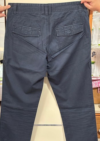 LC Waikiki Lacivert Erkek Keten Pantolon