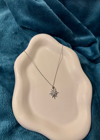 Kutup yıldızı ince zincirli kolye - Görsel 2