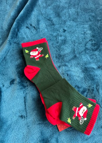 Yılbaşı detaylı çorap - Görsel 3