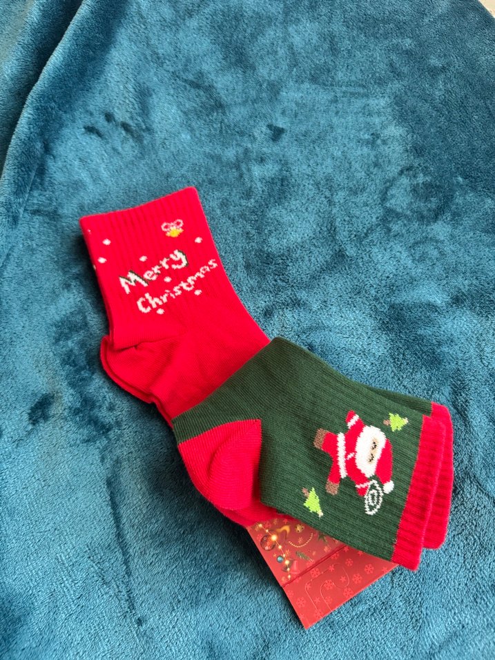Yılbaşı detaylı çorap - Görsel 2