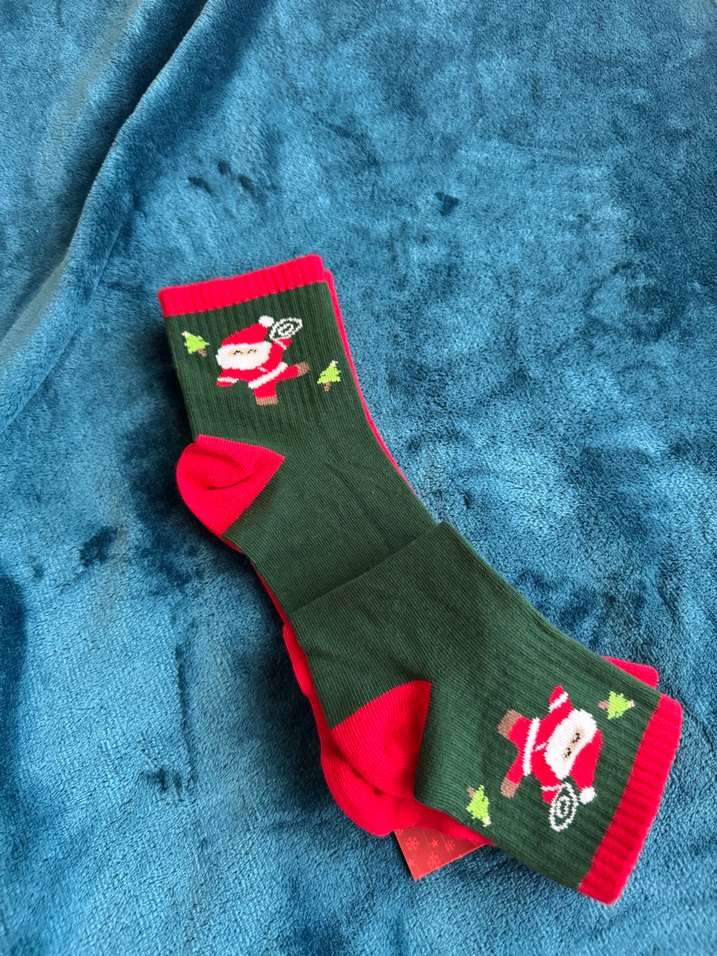 Yılbaşı detaylı çorap - Görsel 3