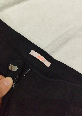 Siyah Kadın Ofis Kumaş Pantolon - Görsel 2