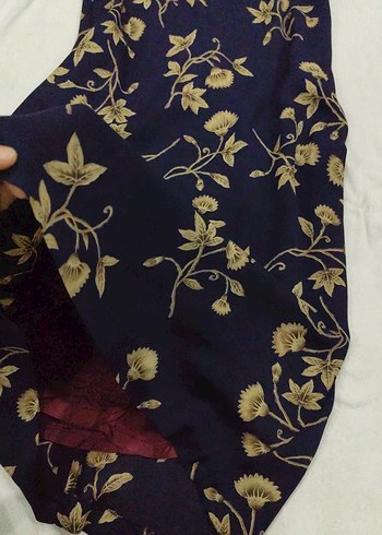 Lacivert Desenli etek - Görsel 2