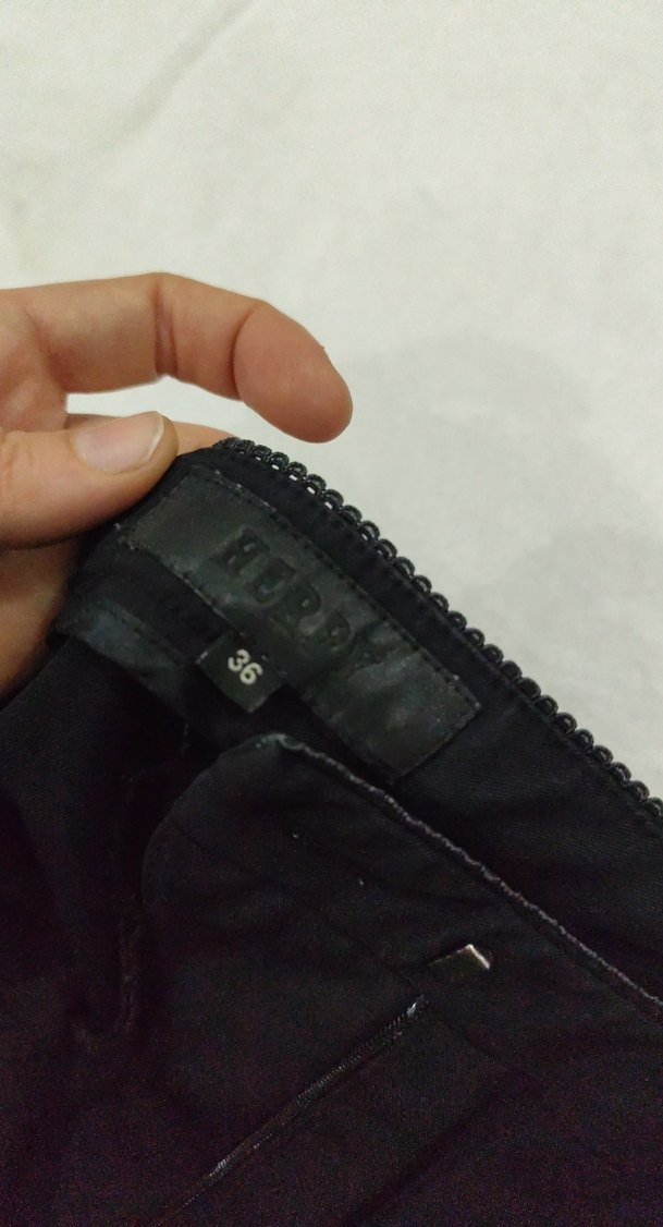 Siyah Kadın Midi Kumaş Pantolon - Görsel 3