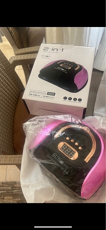 Sun c4 pembe uv kurutucu yeni
