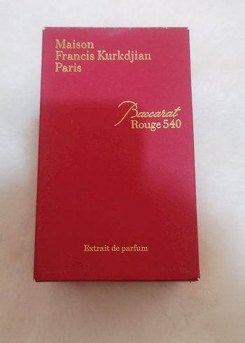Maison Francis Kurkdjian Rouge 540 Parfüm