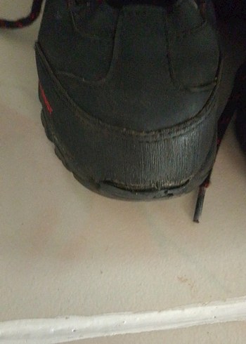 Siyah Kırmızı Erkek Spor bot Bağcıklı - Görsel 3