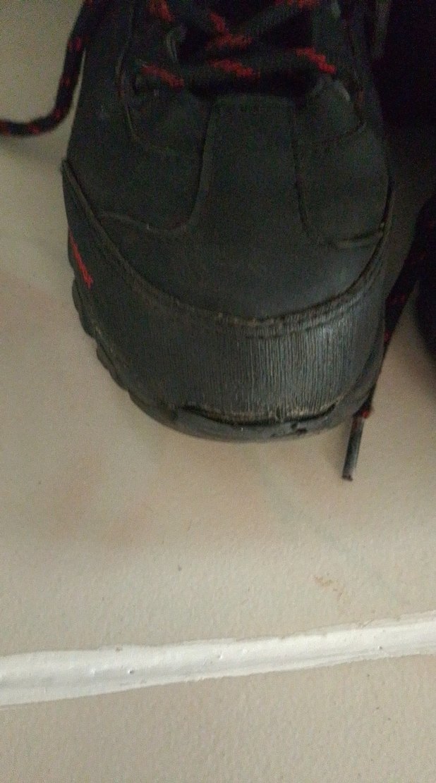 Siyah Kırmızı Erkek Spor bot Bağcıklı - Görsel 3