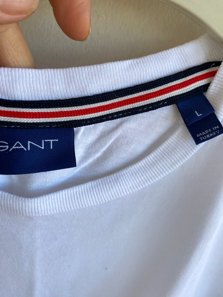 Erkek Beyaz Pamuklu Kısa Kollu Tişört - Görsel 2