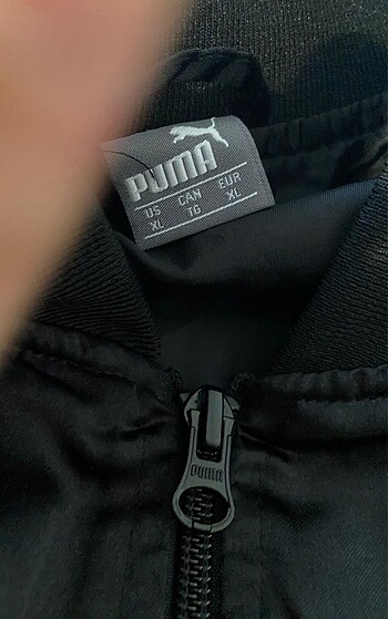 xl Beden siyah Renk Puma orijinal kadın hırka
