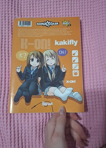 Beden K-ON! Manga Cilt 3 & 4