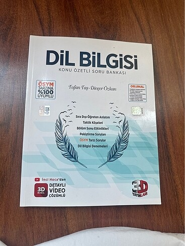 3d yayınları dil bilgisi