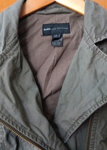 Gri Kemerli Kısa Denim Kadın Ceket yamirajincore ve streetstyle - Görsel 5