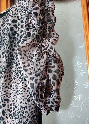 leopar desenli kısa elbise 2000's baddie tarz - Görsel 3