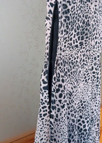 leopar desenli kısa elbise 2000's baddie tarz - Görsel 9