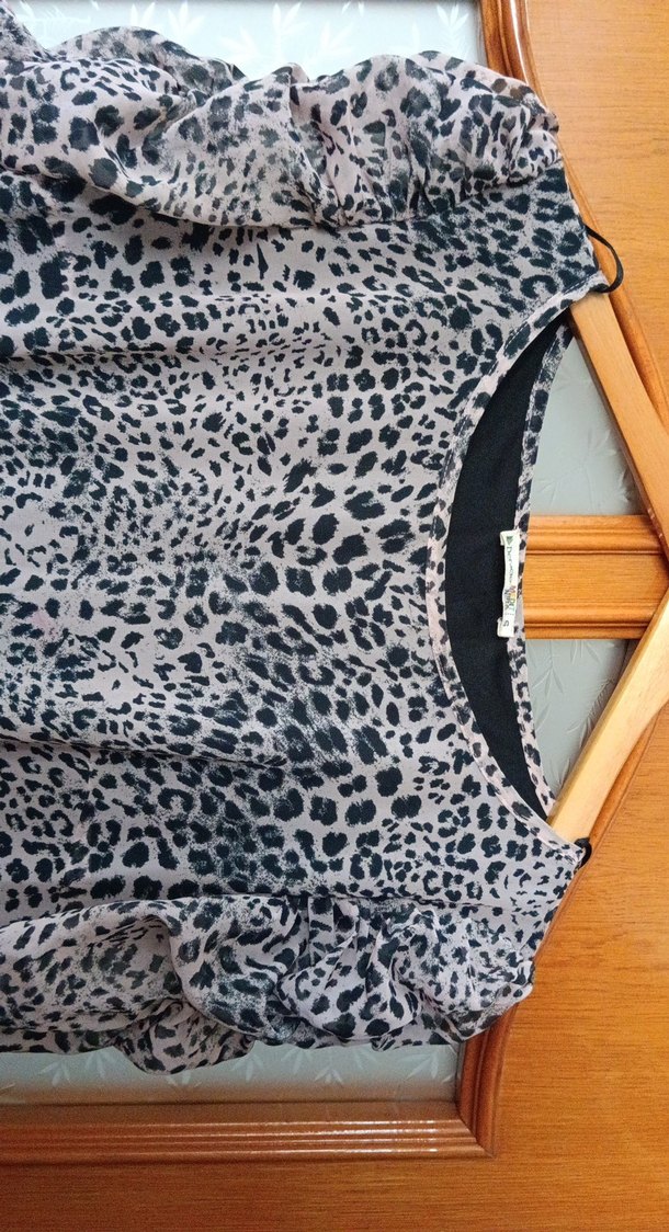 leopar desenli kısa elbise 2000's baddie tarz - Görsel 5
