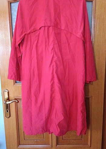 Kırmızı Midi Vintage Ceket - Görsel 6