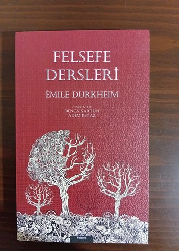 Felsefe Dersleri - Émile Durkheim