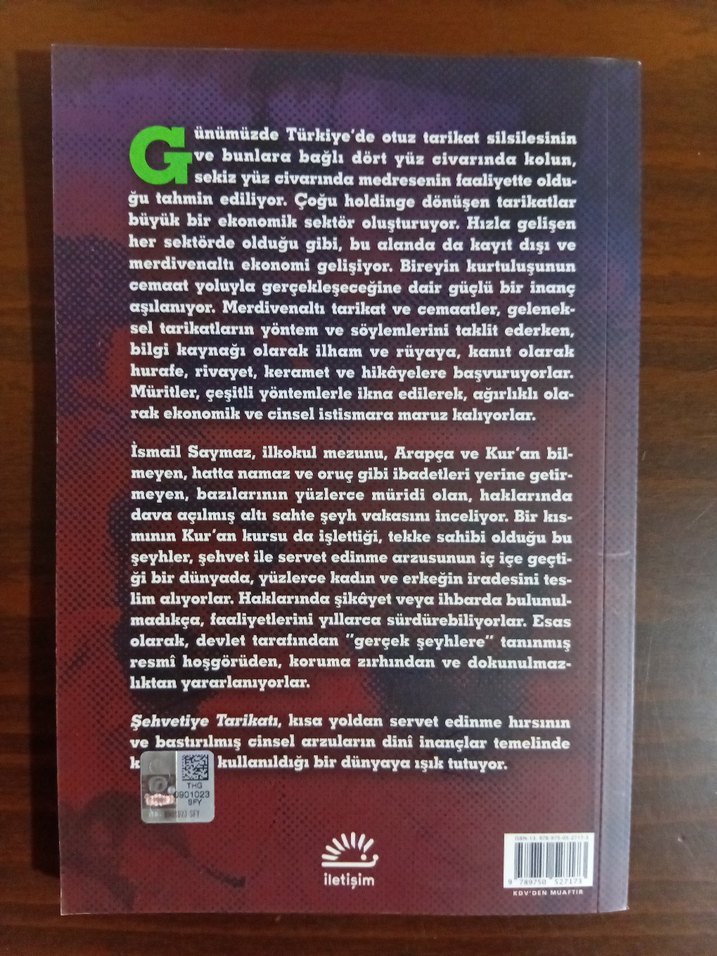 Şehvetiye Tarikatı - İsmail Saymaz - Görsel 3