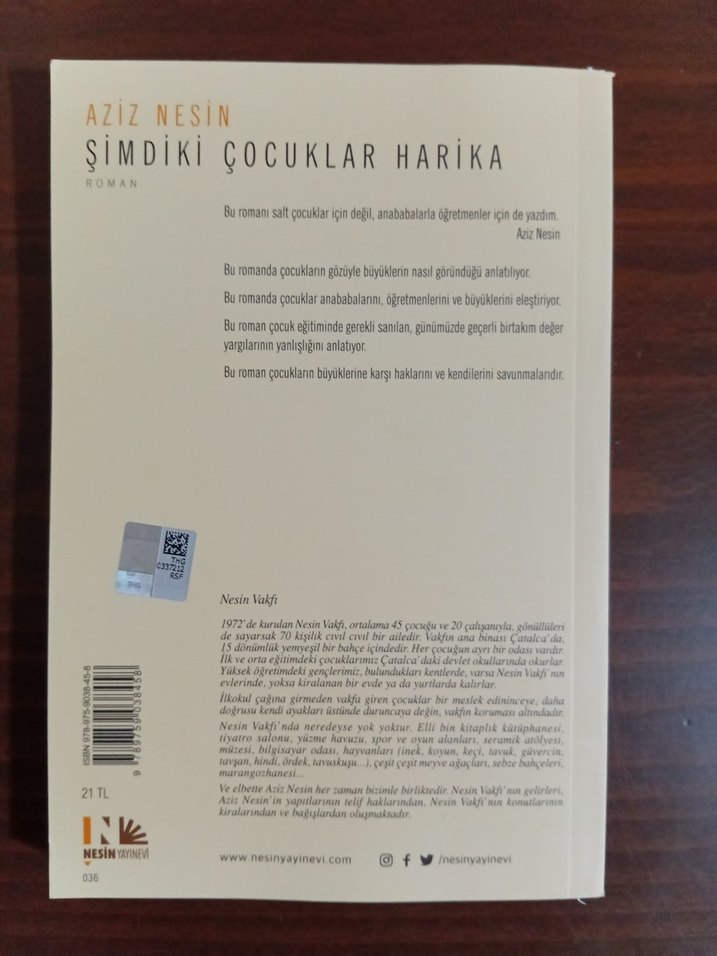 Şimdiki Çocuklar Harika - Aziz Nesin - Görsel 4
