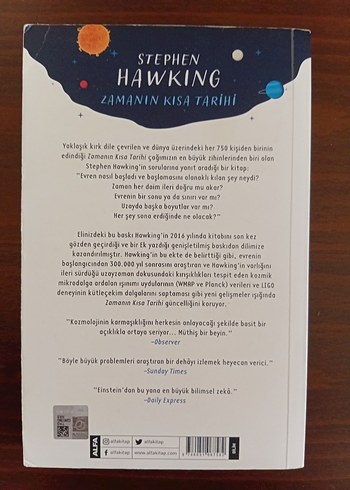 Beden Stephen Hawking - Zamanın Kısa Tarihi