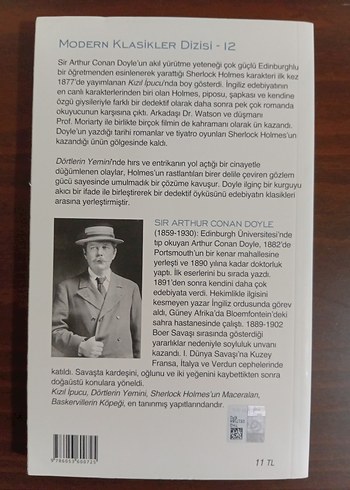 Beden Dörtlerin Yemini - Sherlock Holmes