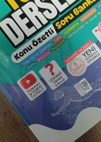 9. Sınıf Tüm Dersler Konu Özetli Soru Bankası